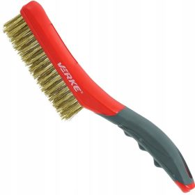 Drótkefe 4 soros, rézdrót VERKE