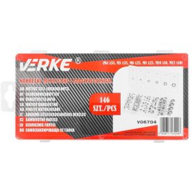 Önzáró csavaranya klt. 146db-os M4-M12 VERKE