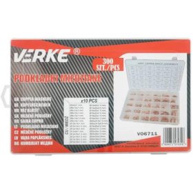 Réz alátét klt. 300db-os VERKE