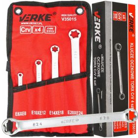 Torx kulcs készlet 4db-os VERKE