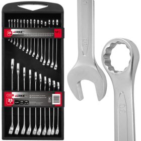   Csillag-villás kulcs készlet 6-32mm 25db-os VERKE PREMIUM LINE