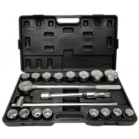 Dugókulcs készlet 3/4" 21db-os 12-lapu VERKE *A