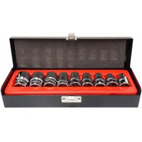 Kulcs klt. torx, 1/2 colos, 9db-os