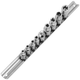 Torx dugókulcs 8db klt. 1/4"-3/8" VERKE