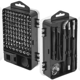 Bit és precíziós szerszámkészlet 110db-os