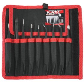 Precíziós csipesz készlet 9 db VERKE