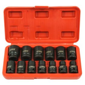 Üthető dugókulcs klt. 1/2", 10-24mm VERKE