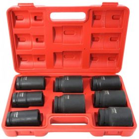 Gépi dugó kulcs klt. 3/4" 24-38mm 8db VERKE