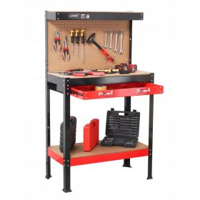   MAR-POL Munkaasztal szerszámakasztókkal 80x40x140cm VERKE (V83271)