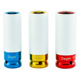 Dugókulcs készlet alufelnihez 1/2" 17-19-21mm VERKE