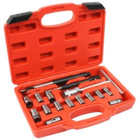 Injektor fészek maró készlet 17db-os VERKE