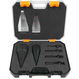 Fúrógépbe fogható fahasító kúpok 32mm + 42mm VERKE