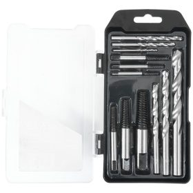   Törtcsavarkiszedő klt. 12 db-os M3-M24 HSS (R5) VERKE PREMIUM