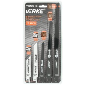 Szablyafűrészlap MIX klt. 5db-os VERKE