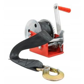 Kézi csörlő 550kg, 10m szíjas