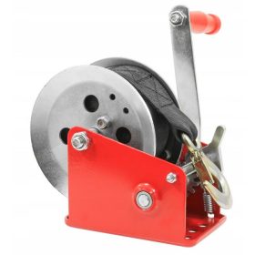 Kézi csörlő 850kg, 10m szíjas