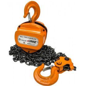 Láncos csörlő 3000kg  VERKE