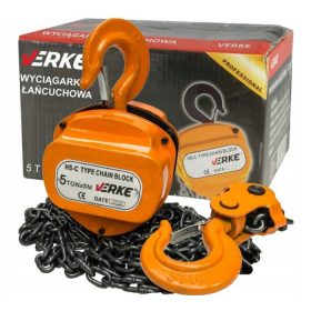 MAR-POL Láncos csörlő 5t 5m VERKE (V87268)