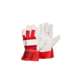 Bőr védőkesztyű 10,5" RED EN 388