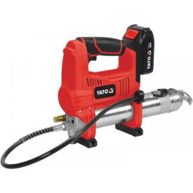 Akkus zsírzó 18 V Li-Ion, 1 x 3,0 Ah akku + töltő YATO