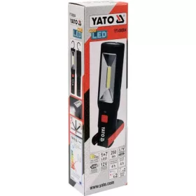 Ledes szerelőlámpa 1+7 led 250lm,3,7V-1800mAH Li-ion