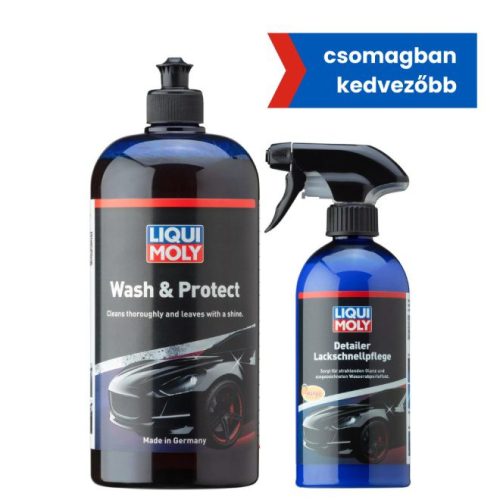 Liqui Moly Autósampon 1l + Lakk gyorsápoló 500 ml