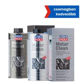   Liqui Moly Motor-Clean motor tisztító adalék 500ml + Motor-Protect motor védő adalék 500ml