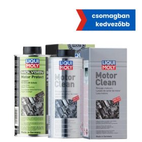   Liqui Moly Motor-Clean motor tisztító adalék 500ml + Molygen Motor-Protect motor védő adalék 500ml