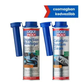   Liqui Moly Injektor tisztító adalék 300ml + Katalizátor tisztító tankba 300ml