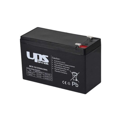 UPS-Power MC9-12 12V 9Ah zselés akkumulátor