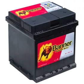   Banner Power Bull P4208 013542080101 akkumulátor, 12V 42Ah 390A J+ EU, magas,  Punto