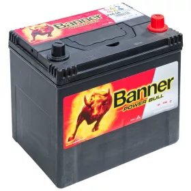   Banner Power Bull P6068 013560680101 akkumulátor, 12V 60Ah 510A J+, japán