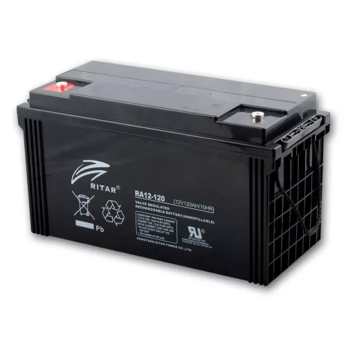 Ritar RA12-120-F12 12V 120Ah zárt ólomakkumulátor