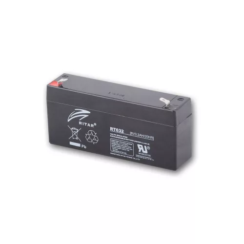 Ritar RT632-F1 6V 3,2Ah zárt ólomakkumulátor