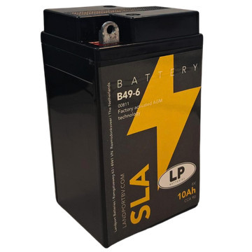 Landport SLA 6 V 10Ah 90A Bal+ Motorakkumulátor (SLA-B49-6)