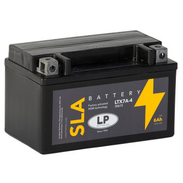 Landport SLA 6Ah 105A Bal+ Motorakkumulátor (SLA-LTX7A-4)