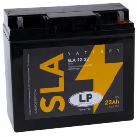   Landport SLA 22Ah 250A Jobb+ Motorakkumulátor (SLA-SLA12-22)