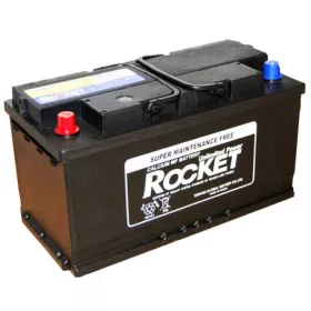   Rocket SMF60044R indítóakkumulátor, 12V 100Ah 820A B+ EU, magas