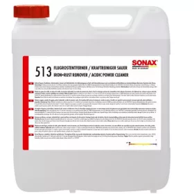   Sonax 513 Repülőrozsda eltávolító - savbázisú ipari tisztószer 10L