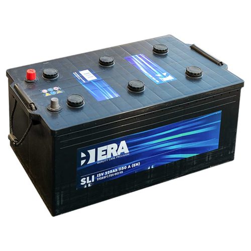 ERA T72557  teherautó-akkumulátor, 12V 225AH 1150A B+, 3 év garancia!