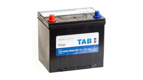 TAB Polar 65 Ah 650A Asia B+ akkumulátor