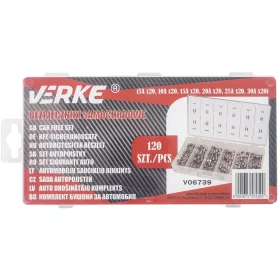 Üvegbiztosíték klt. 120db 5A-30A VERKE
