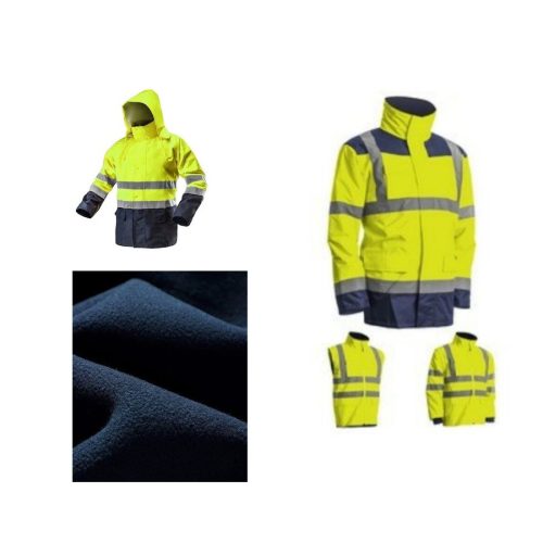 Munkavédelmi kabát - 2 az 1-ben - XXL méret - vízálló