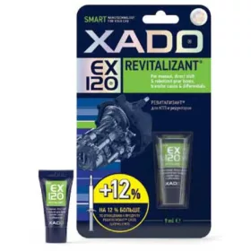 XADO EX120 gél manuális váltóhoz - 9ml (tubus)