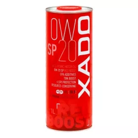 XADO 0W-20 SP RED BOOST motorolaj - 1liter