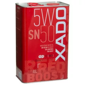 XADO 5W-50 SN Red Boost motorolaj - 4liter