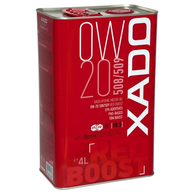 0W-20 508/509 Red Boost XADO motorolaj 4liter