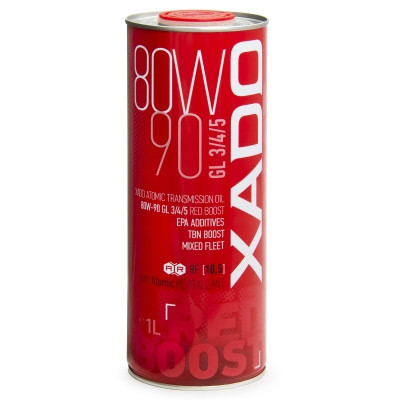 80W-90 GL3/4/5 RED BOOST XADO váltóolaj 1liter