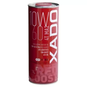 XADO Red Boost 10W-60 4T MA2 motorolaj - 1liter