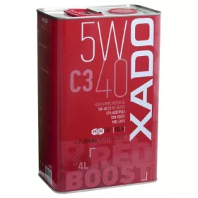 XADO 5W-40 C3 Red Boost motorolaj - 4liter